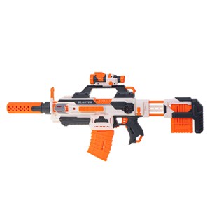 مسلسل اسباب بازی رگباری باتری خور جدید BLASTER FLAME WAR SOUL_تفنگ اسباب بازی