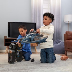 ست جنگی 4 در 1 نگهبان 76 سانتی شهر گاتهام بتمن_ربات اسباب بازی