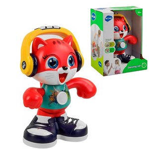 اسباب بازی موزیکال گربه رقصنده و آوازخوان هولی تویز مدل 721 Hola Toys Dancing & Musical Cat Toddlers_اسباب بازی نوزادی