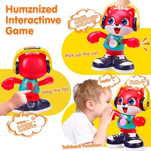 اسباب بازی موزیکال گربه رقصنده و آوازخوان هولی تویز مدل 721 Hola Toys Dancing & Musical Cat Toddlers_اسباب بازی نوزادی