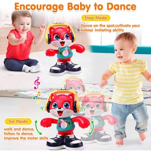 اسباب بازی موزیکال گربه رقصنده و آوازخوان هولی تویز مدل 721 Hola Toys Dancing & Musical Cat Toddlers_اسباب بازی نوزادی