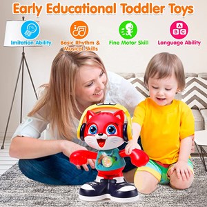 اسباب بازی موزیکال گربه رقصنده و آوازخوان هولی تویز مدل 721 Hola Toys Dancing & Musical Cat Toddlers_اسباب بازی نوزادی