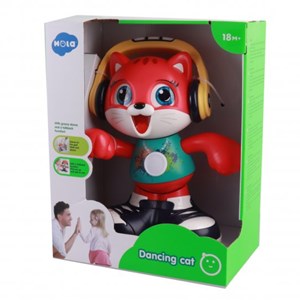 اسباب بازی موزیکال گربه رقصنده و آوازخوان هولی تویز مدل 721 Hola Toys Dancing & Musical Cat Toddlers_اسباب بازی نوزادی