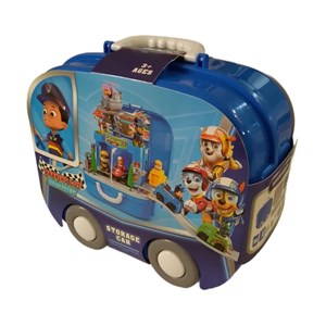 اسباب بازی کیفی پارکینگ و ریسینگ سگهای نگهبان PAW PATROL PARKING LOT RACING _اکشن فیگور