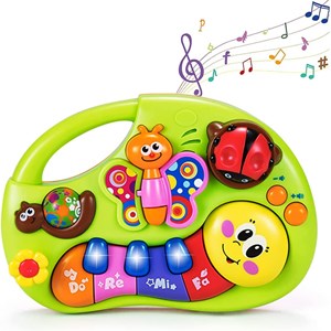 اسباب بازی موزیکال پیانو پروانه ای هولی تویز مدل 927 Hola Toys Piano Musical_اسباب بازی نوزادی