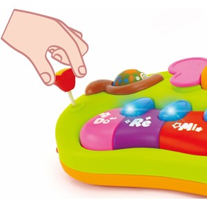 اسباب بازی موزیکال پیانو پروانه ای هولی تویز مدل 927 Hola Toys Piano Musical_اسباب بازی نوزادی
