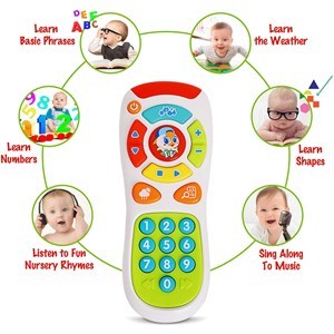 اسباب بازی موزیکال ریموت کنترل آموزشی هولی تویز مدل 3113 Hola Toys music toy remote control_اسباب بازی نوزادی