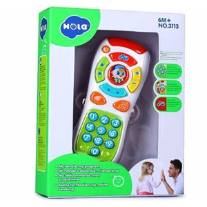 اسباب بازی موزیکال ریموت کنترل آموزشی هولی تویز مدل 3113 Hola Toys music toy remote control_اسباب بازی نوزادی