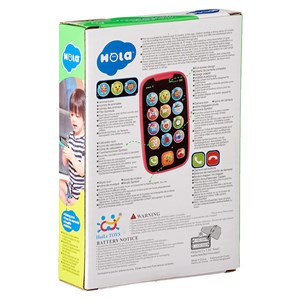 اسباب بازی موبایل لمسی و موزیکال هولی تویز مدل Hola Toys Baby Cell Phone 3127_اسباب بازی نوزادی