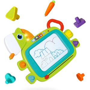 اسباب بازی تخته سفید مگنتی موزیکال و چراغدار هولی تویز مدل 3131 Hola Toys EastSun Magnetic Drawing Board_اسباب بازی نوزادی