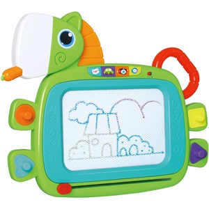 اسباب بازی تخته سفید مگنتی موزیکال و چراغدار هولی تویز مدل 3131 Hola Toys EastSun Magnetic Drawing Board_اسباب بازی نوزادی