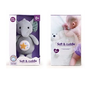 شب خواب کودک موزیکال و چراغدار طرح فیل Goodnight Lullaby Soft & Cuddle_ اسباب بازی نوزادی