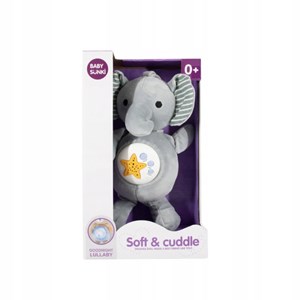 شب خواب کودک موزیکال و چراغدار طرح فیل Goodnight Lullaby Soft & Cuddle_ اسباب بازی نوزادی